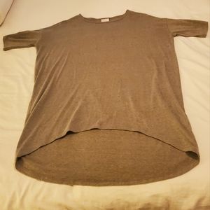 LuLaRoe Irma Soft Stretch 3/4 Sleeve Olive XS